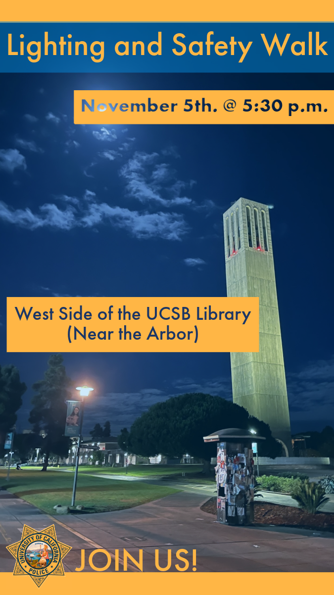 Lighting and Safety Walk Infographic